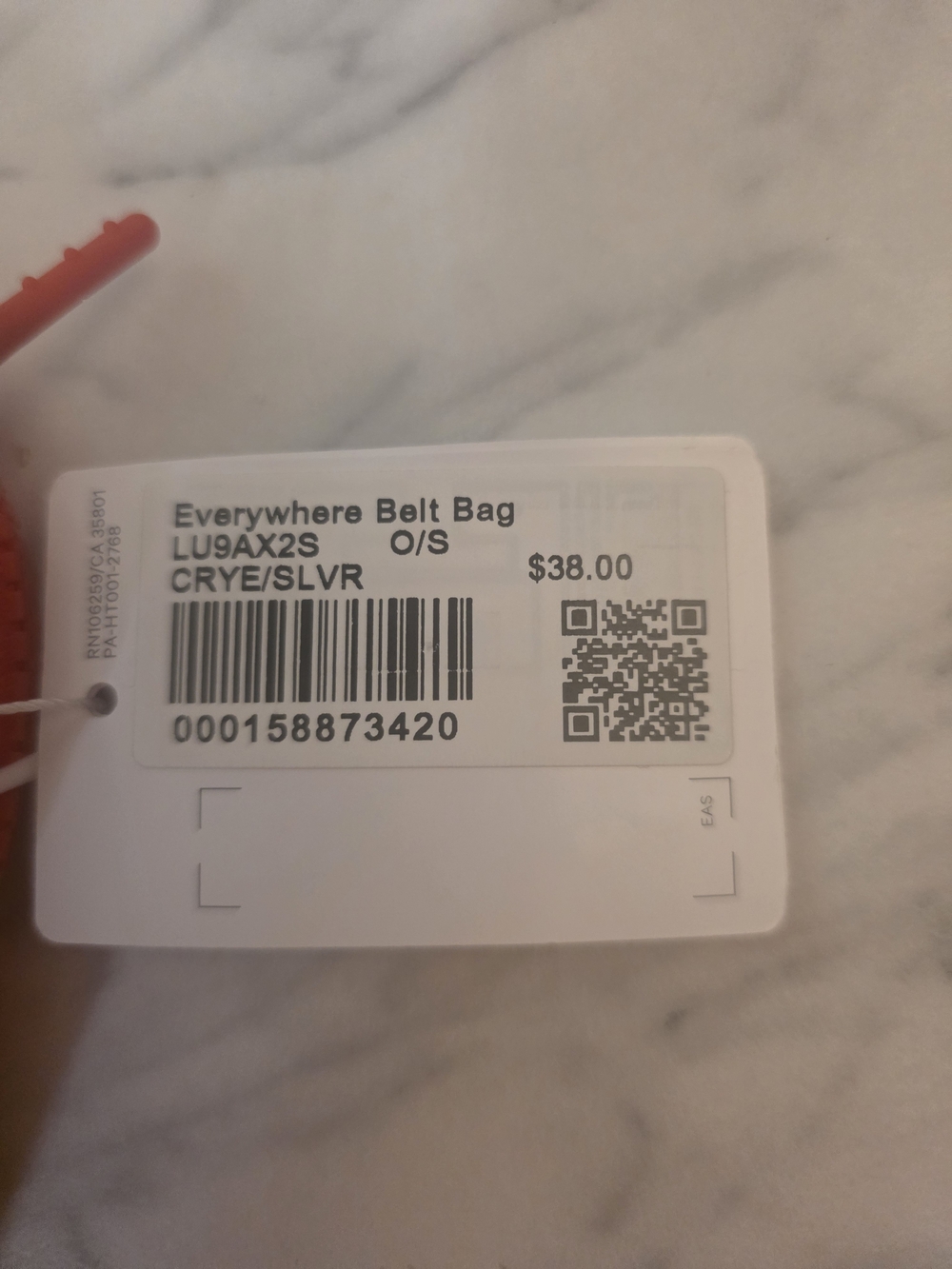 lululemon athletica Everywhere Belt Bag - CRYE/SLVR Tag